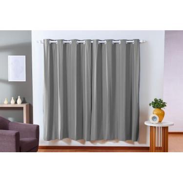 Imagem de Cortina Blackout Corta Luz 2,80 X 2,50 Antimofo Sala Quarto Cozinha - 