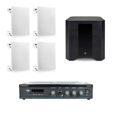 Imagem de COMP Kit Som Ambiente Frahm para Loja de Conveniência até 100m² - Ampl