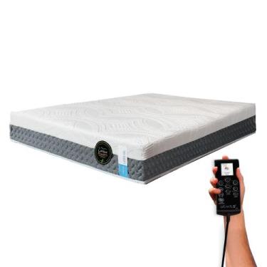 Imagem de Colchão de látex articulado cinza 25cm - Latex Foam, KIT ZEN, King 193