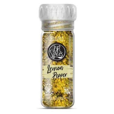 Imagem de Tempero Lemon Pepper com Moedor 70g - BR Spices
