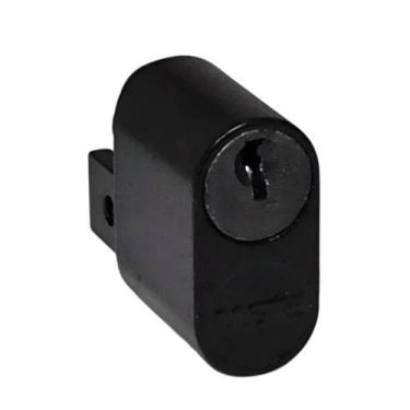 Imagem de Cilindro STAM 31357 Preto de 25mm para Fechadura 905 Meio Cilindro