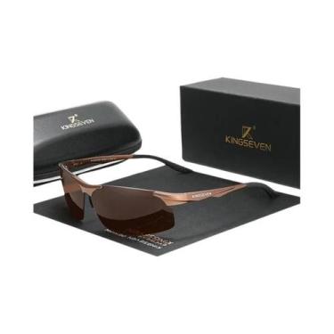 Imagem de Óculos De Sol Polarizados UV400 Para Homens, Anti-reflexo, Em Alumínio