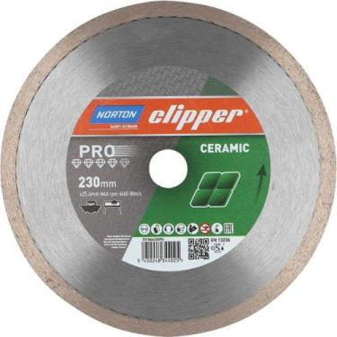 Imagem de Disco De Corte Diamantado, 230 Mm X 25,4 Mm, Clipper Pro Norton Ostenv