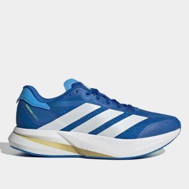 Imagem de Tênis Adidas Duramo Speed 2 Masculino, Azul, Branco, 42