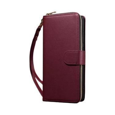 Imagem de Capa Carteira Transversal De Couro Para Samsung Galaxy Série a A56 A36