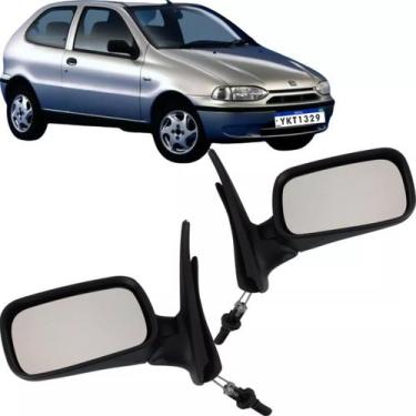 Imagem de Retrovisor Palio Strada 1996 1997 1998 1999 2000 Com Controle 2 Portas