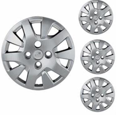 Imagem de Jogo de Calota Aro 14 Fixação P/ Parafuso FORD Ka (GR343) - GRID / CAL