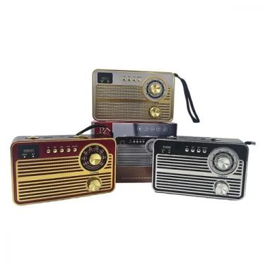Imagem de Radio Retrô Portátil Bluetooth com Lanterna KA-8705 / AD-1705 - Jonh V