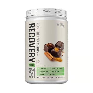 Imagem de Pós-treino Recovery - 900g Vegan Golden Chocolate - True Source-Masculino
