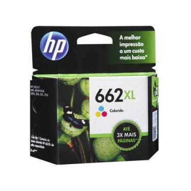 Imagem de Cartucho de Tinta HP 662XL CZ106AB, Colorido