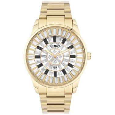 Imagem de Relógio Euro Feminino Stones Dourado - Euy121f6aa-4k Euy121f6aa-4k