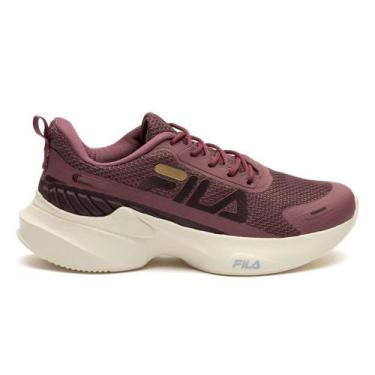 Imagem de Tênis Fila Progress Lite Feminino F02TR00046 -, 36, Roxo, Marrom escur