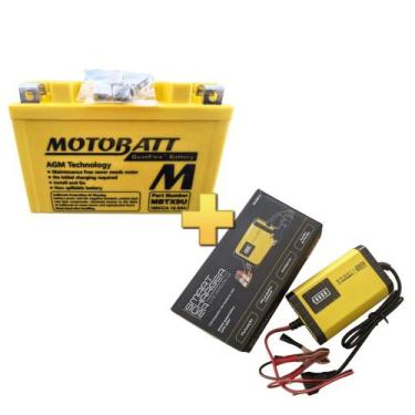 Imagem de Bateria Motobatt Mbtx9u 10,5ah Honda Nc 700x Transalp Xl 700 + Carrega