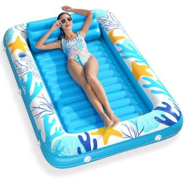 Imagem de Espreguiçadeira de bronzeamento inflável Float Jasonwell 4 em 1