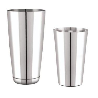 Imagem de Coqueteleira Profissional Tipo Boston em Inox 820ml Para Drinks - LEHA