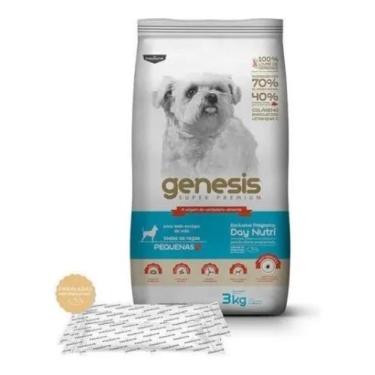 Imagem de Ração Gênesis Super Premium para Cães Adultos, Filhotes e Senior de Po