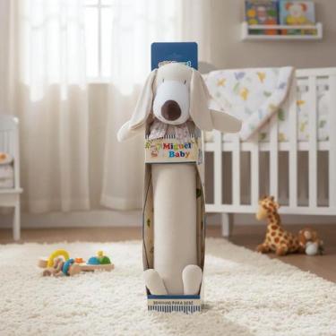 Imagem de Soninho Rolinho Bebê Fofinho 60cm Pelúcia Antialérgica - Brinquedo e T