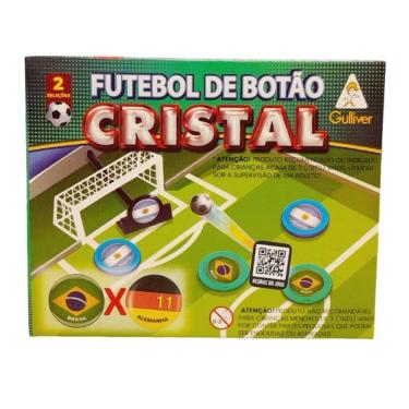 Imagem de Futebol de Botão Cristal 2 Times Bra X Ale - 0381 - Gulliver