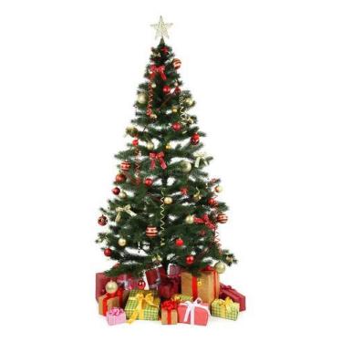 Imagem de Árvore De Natal Viena Verde 2,10cm Decoração Premium Luxo - Vitória Ch