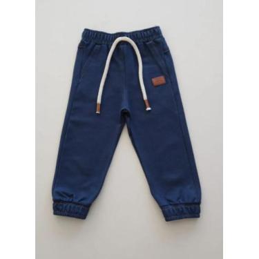 Imagem de Calça Jogger Infantil Menino  Divertto - 16188, Azul, 2