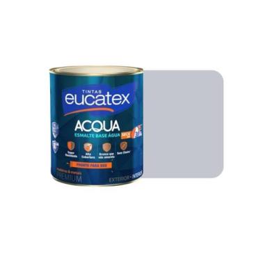 Imagem de Esmalte Eucatex Brilhante Para Ferros E Madeira Base Água 900ml, Plati