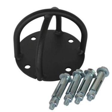 Imagem de Suporte de Teto D1Fitness Preto 200kg - Fita e Argola