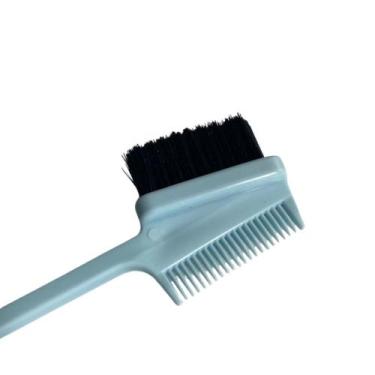 Imagem de Pente Escova Baby Hair 3 em 1 Com Espátula Para Cabelo - Sem marca, Pr
