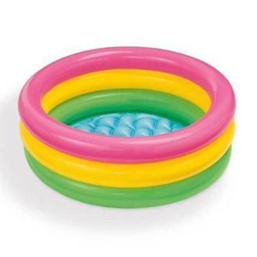 Imagem de Piscina Inflável Infantil Por Do Sol 34 Litros 57107 - Intex