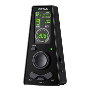 Imagem de Metronomo Digital Vedo Com Temporizador Controle De Volume, Preto
