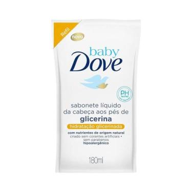 Imagem de Sabonete Líquido Dove Baby 180ml Refil Hidratação Glicerinado