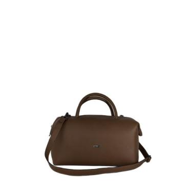 Imagem de Bolsa Em Couro Legitimo B.1133 Chocolate - RECUO FASHION BAG, Chocolat