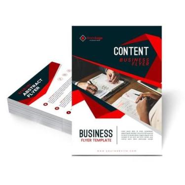 Imagem de Panfleto Para Divulgação Papel Fotográfico / Flyer Personalizado / 10x