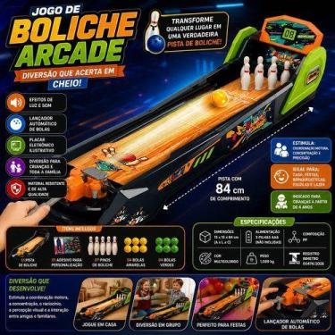 Imagem de Jogo Boliche Infantil Arcade Divertido Estimulacao Motora Concentracao