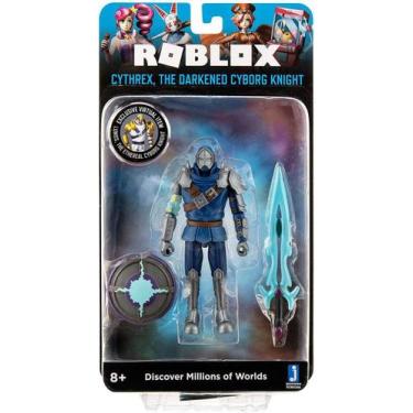 Imagem de Boneco Articulado Cythrex, The Darkened Cyborg Knight + Codigo Virtual