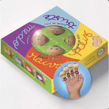 Imagem de Dedoche - sentimentos e emoções - 4 bonecos - blister - PE DA LETRA **