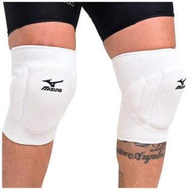 Imagem de Joelheira Mizuno T10 Plus Unissex, Unico, Branco