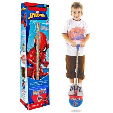 Imagem de Brinquedo Pula Pula Jump Ball Homem Aranha - Líder Brinquedos