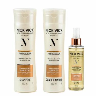 Imagem de Kit fortalecedor nick vick alta performance intense (3 prod) - NICKVIC