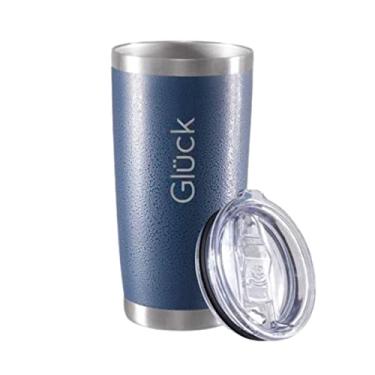 Imagem de Copo Térmico Para Cerveja Com Tampa Lucky 591ml Original - Gluck (Hammer Blue)