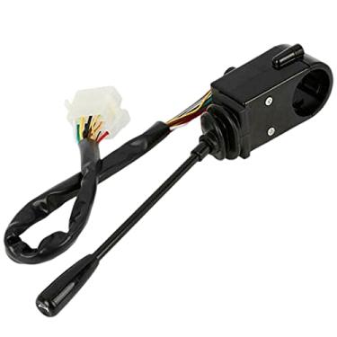 Imagem de KESOTO Interruptor indicador de seta de 1 peça, interruptor de luz distante e próximo, combinação multifuncional, peças de veículo para caminhão trator antigo 0035458724