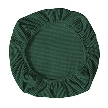 Imagem de Generic Homozy Capas Para Cadeiras De Escritório Em Jacquard Capa Para Poltrona De Computador, Tamanho Real Cobertura De Assento Verde