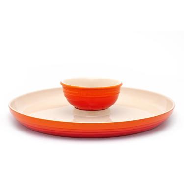 Imagem de Bowl E Prato Para Aperitivo 470 Ml Laranja Le Creuset