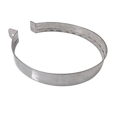 Imagem de Abraçadeira 7" Polegadas Inox 430 Para Duto De Churrasqueira