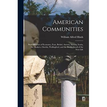 Imagem de American Communities: Brief Sketches of Economy, Zoar, Bethel, Aurora, Amana, Icaria, the Shakers, Oneida, Wallingford, and the Brotherhood of the New Life