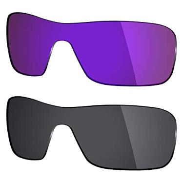 Imagem de 2 pares de lentes polarizadas de substituição da Mryok para óculos de sol Oakley Turbine Rotor – Opções