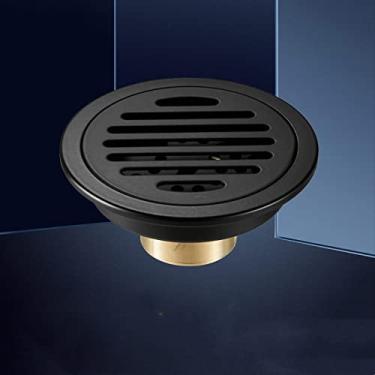 Imagem de Cobre Redondo Cobre Desodorante Esgoto Cobertura de Piso Cobertura de Coador Grelha Resíduos Dreno de Chuveiro Grande Deslocamento, C1.100mm