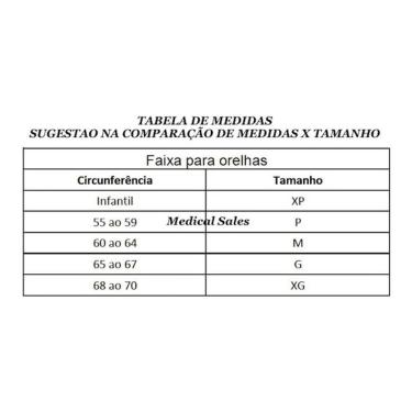Imagem de Cinta Modeladora de Orelha Otoplastia Z09