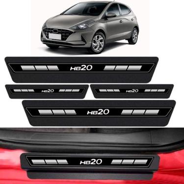 Imagem de Kit Soleira Porta Top Premium Hyundai HB20 Todos anos