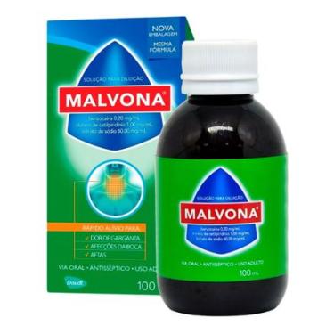 Imagem de Malvona Antisséptico Solução Oral 100ml DAUDT