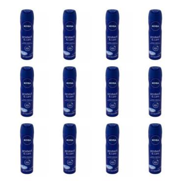 Imagem de Nivea Protect & Care Desodorante 150ml (kit C/12) Protect & Care